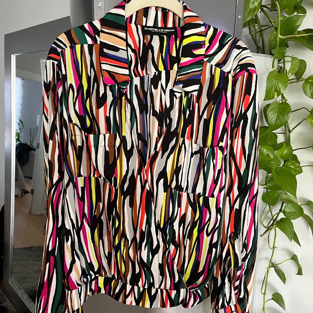 SPRING SALE! Multicolored Blouse, Sz. XXL